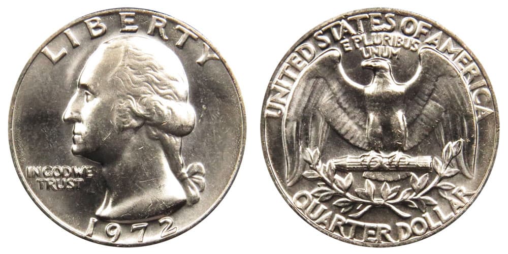 1972 No Mint Mark Quarter Value