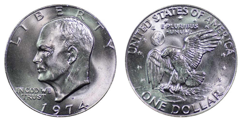 1974 D Silver Dollar Value