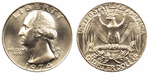 1974 No Mint Mark Quarter Value