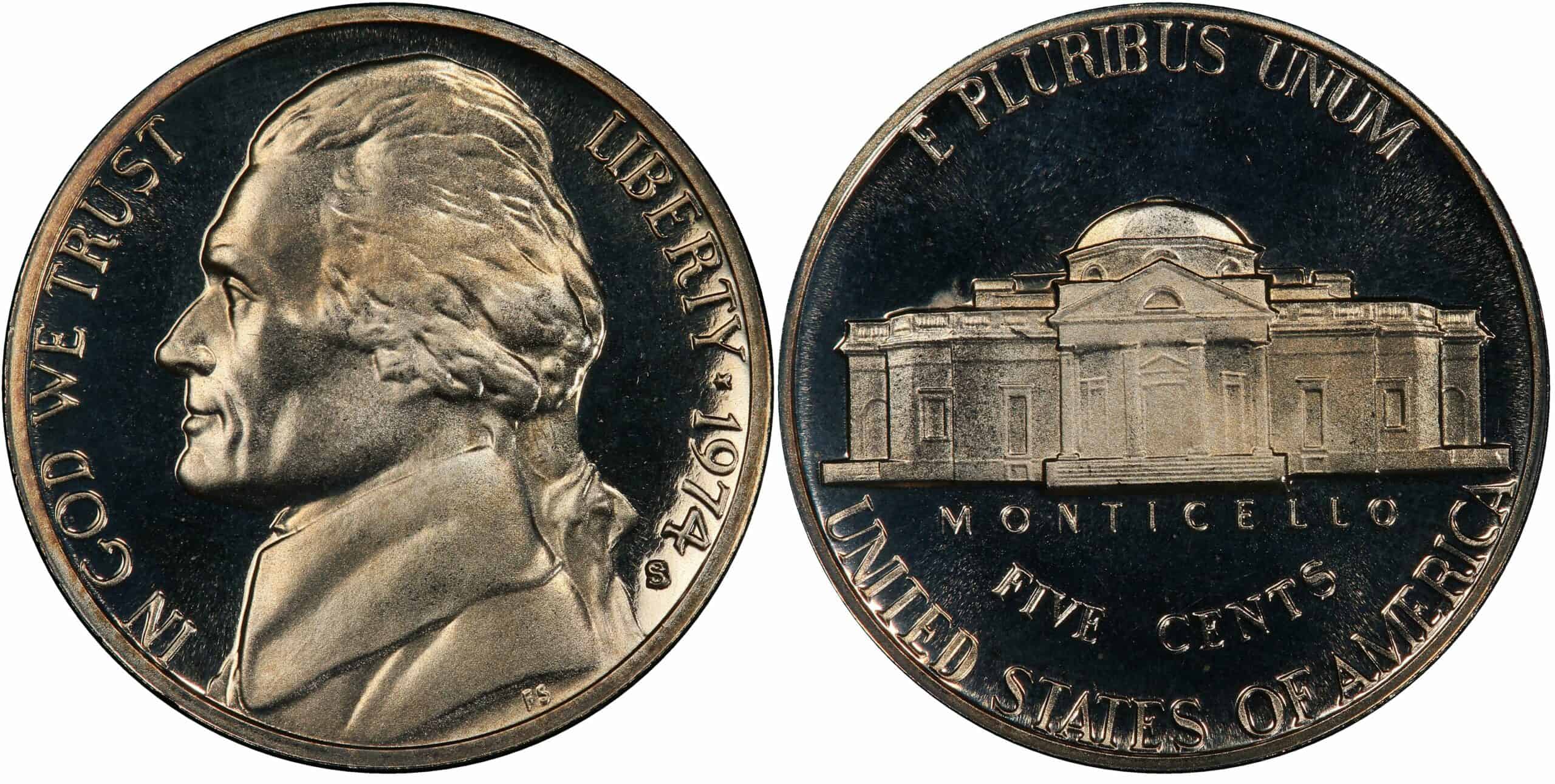 1974 S Nickel Value