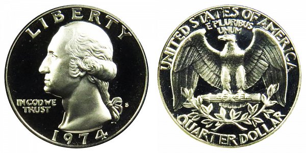 1974 S Quarter Value