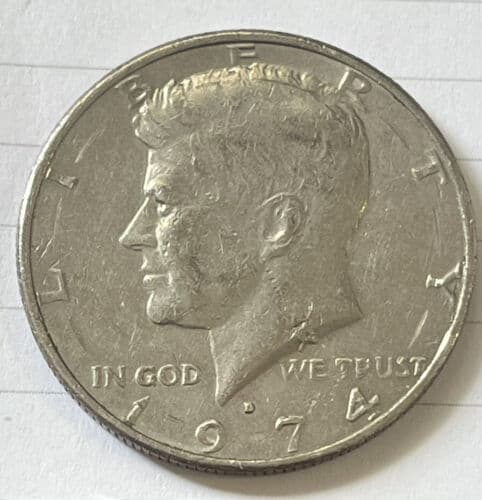 1974 Silver Dollar Double Die