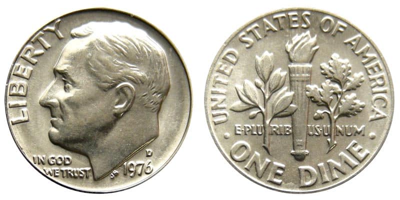 1976 D Dime Value