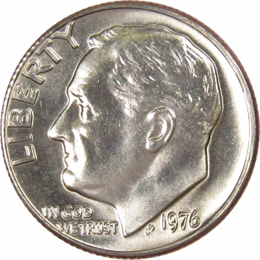 1976 dime value
