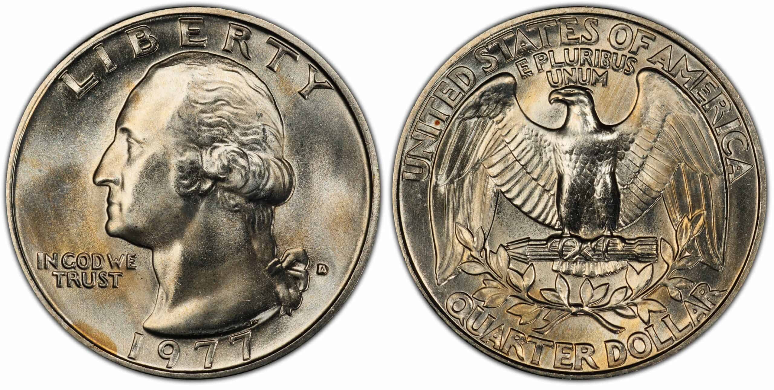 1977 D Quarter Value