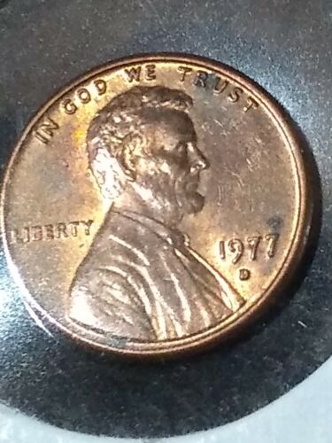 1977 Penny Re-Punched Mint Mark Error
