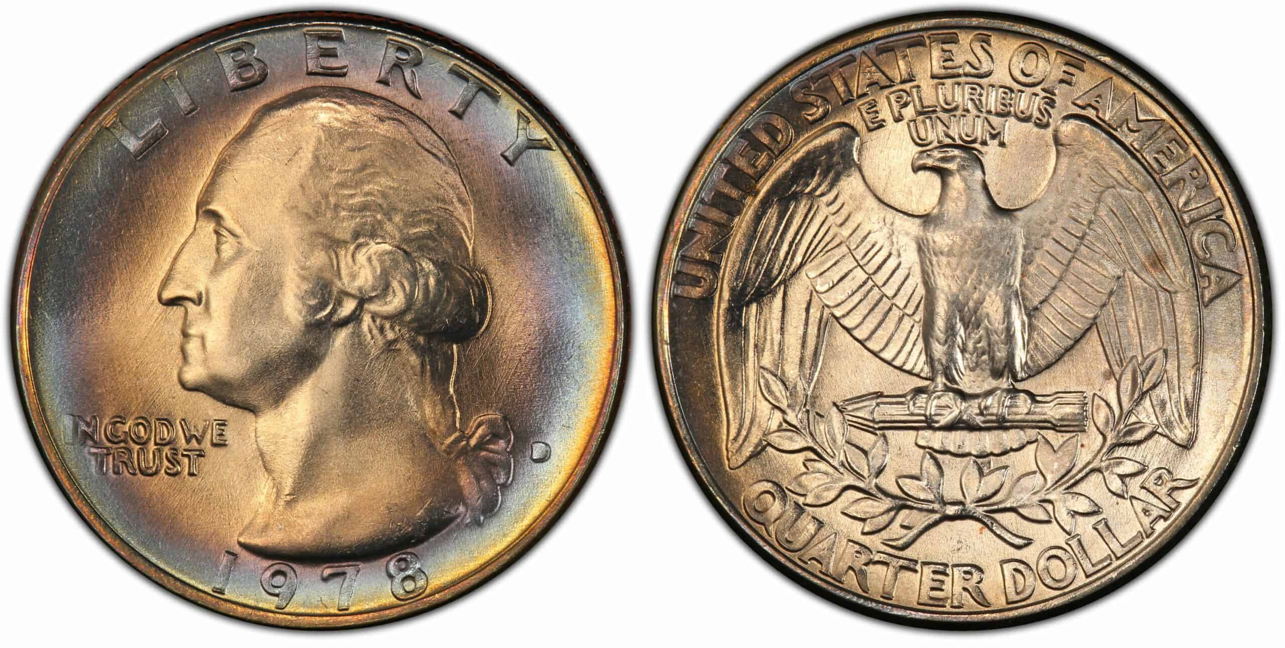 1978 D Quarter Value