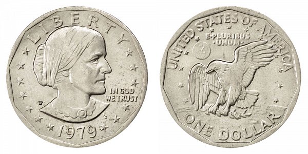 1979 P Susan B Anthony Dollar Value