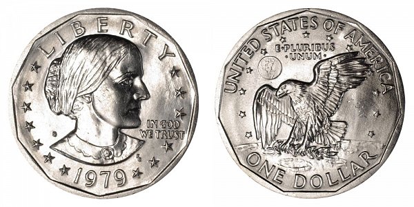 1979 S Susan B Anthony Dollar Value