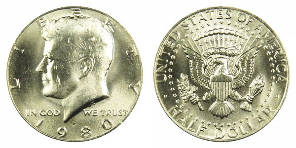 1980 P Half Dollar Value