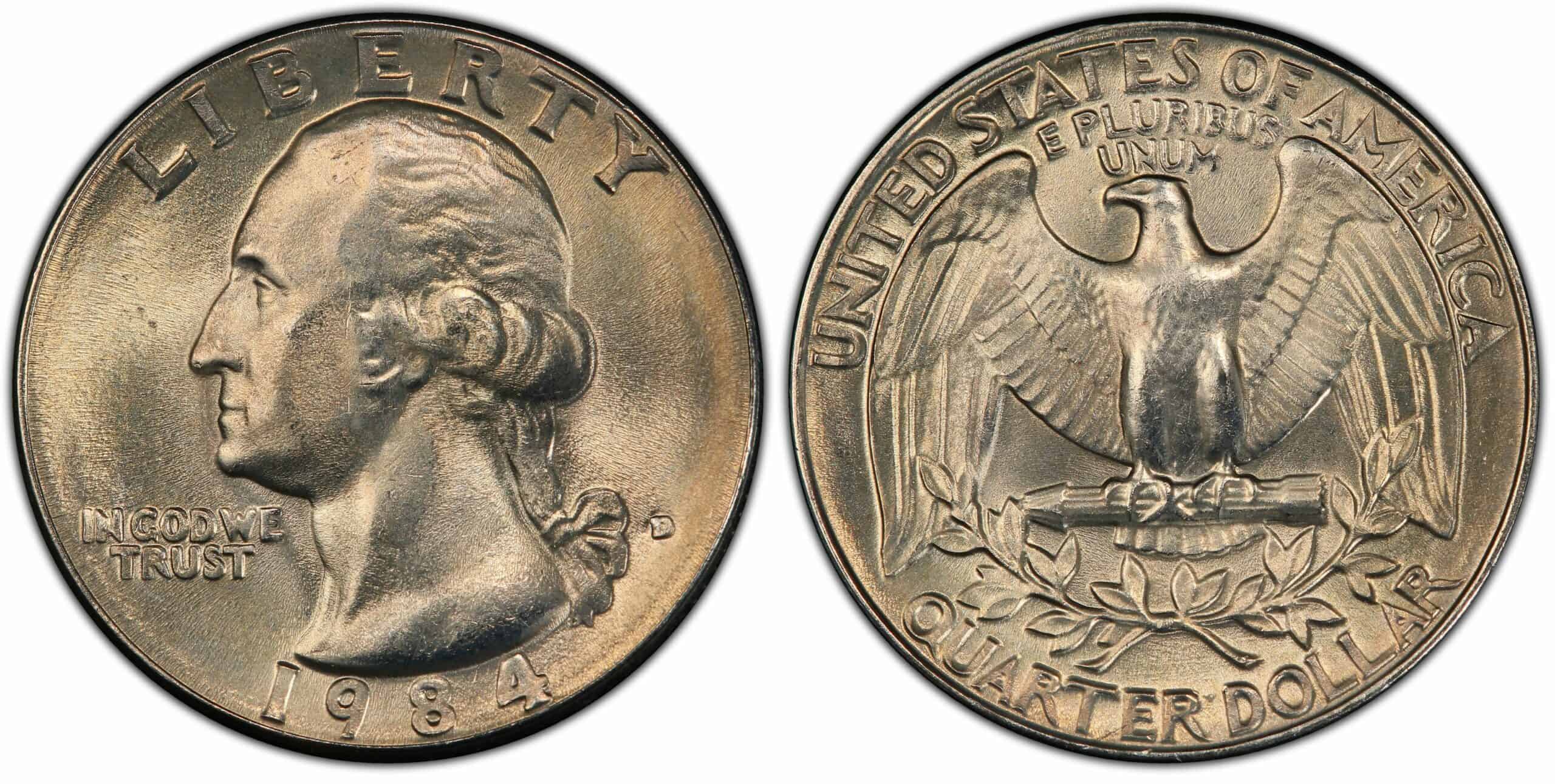 1984 D Quarter Value