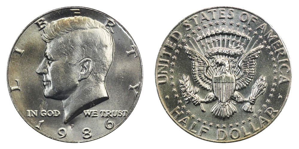 1986 P Half Dollar Value