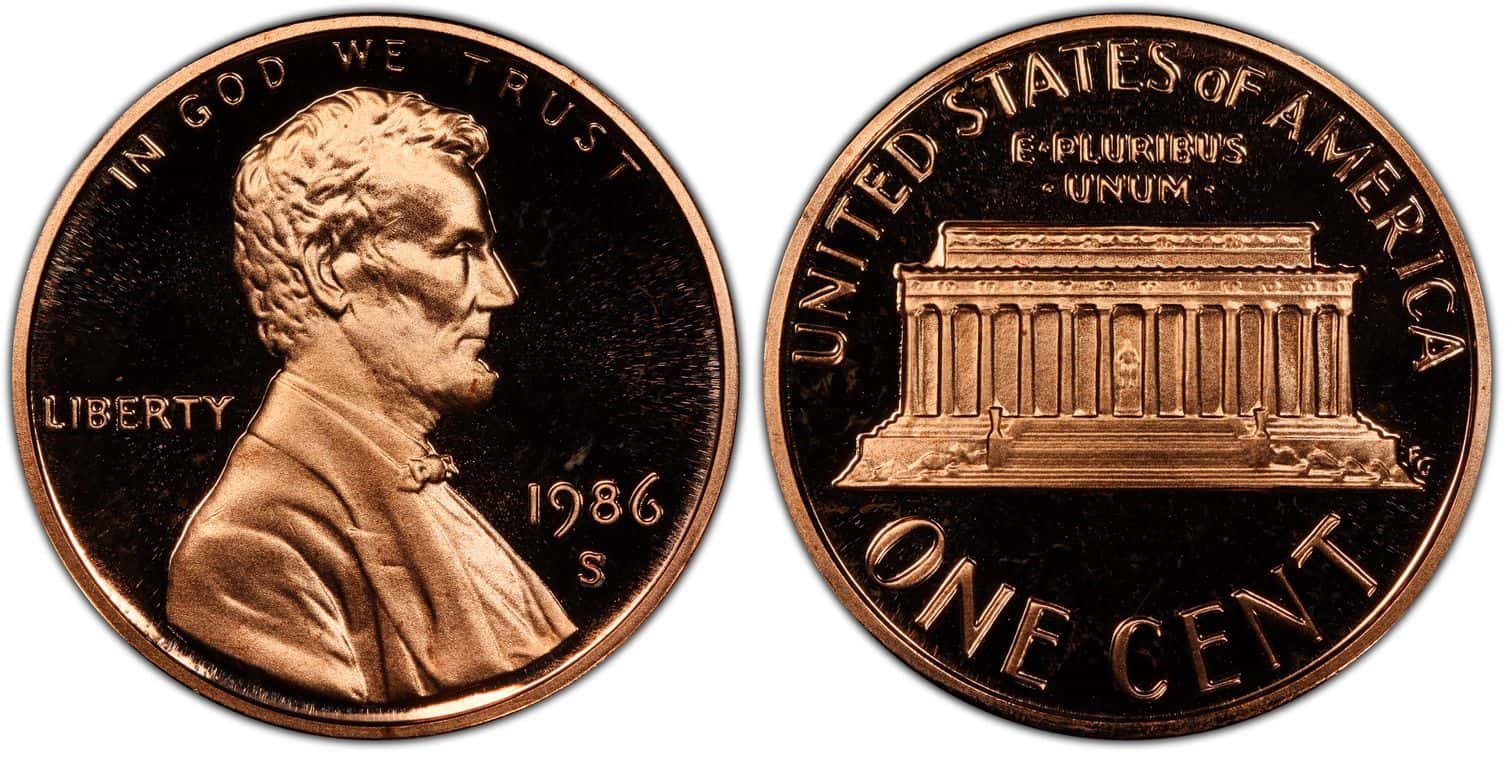1986 “S” Proof Penny Value