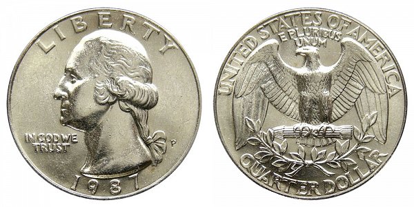 1987 P Quarter Value