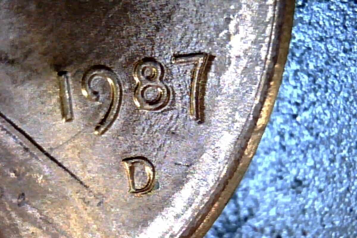 1987 Penny Double Die Error