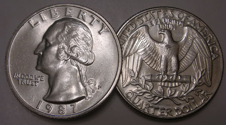 1987 Quarter Value