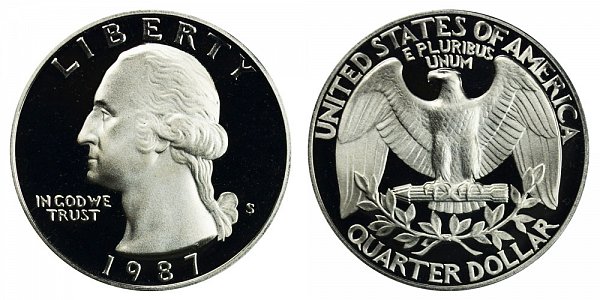 1987 S Quarter Value