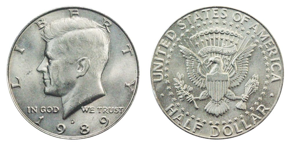 1989 D Half Dollar Value