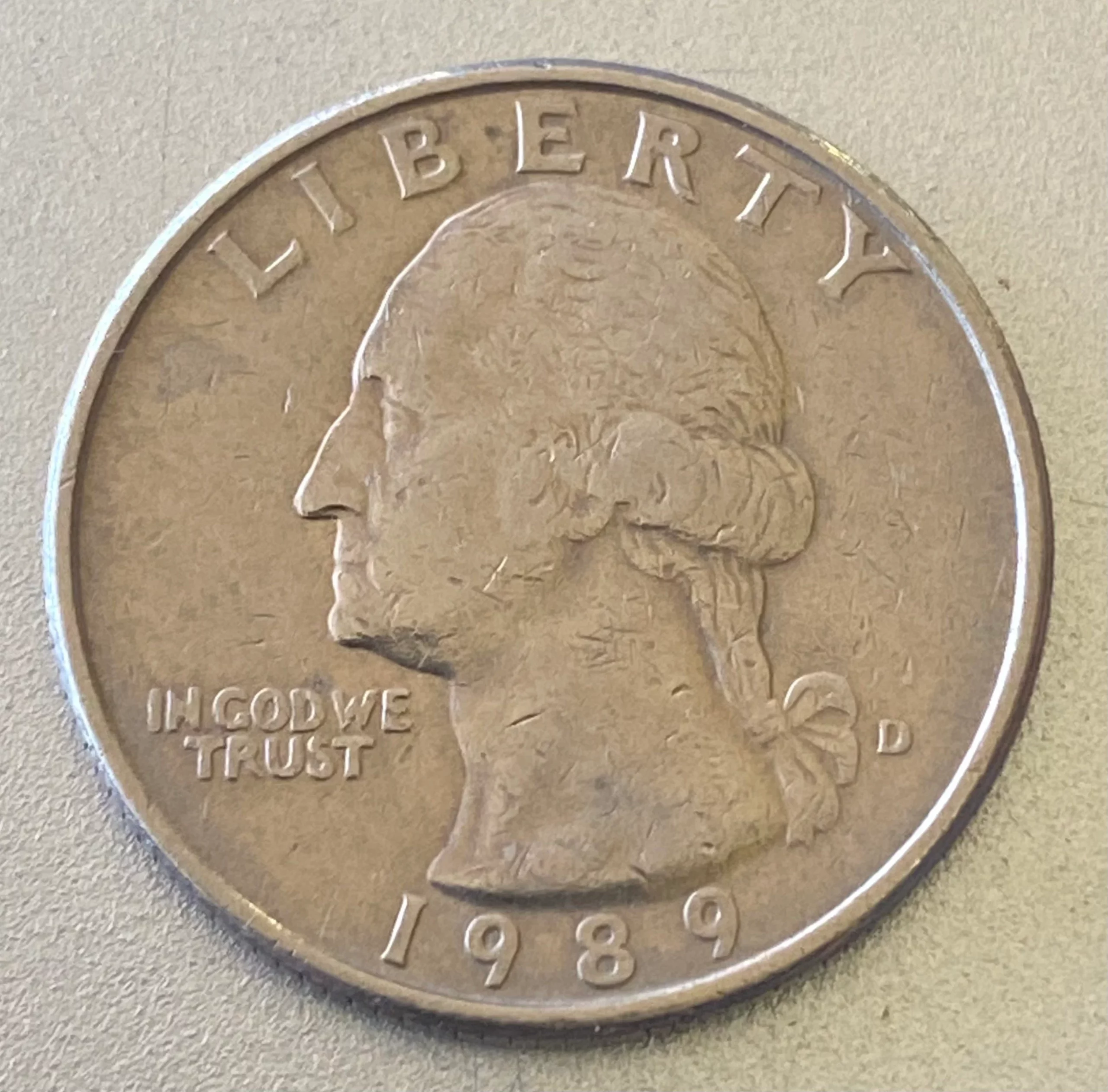 1989 Quarter Value