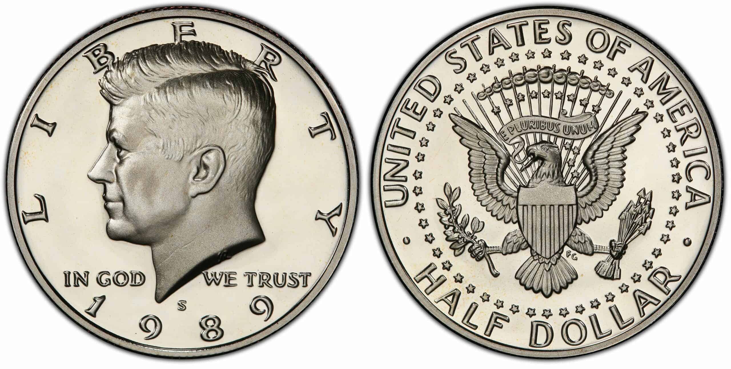 1989 S Half Dollar Value