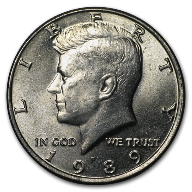 1989 half dollar value
