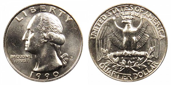 1990 “P” Quarter Value