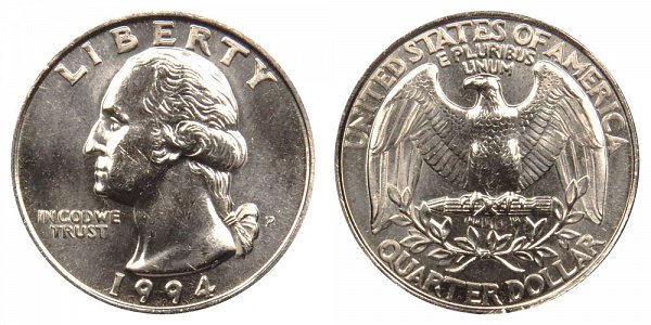 1994 P Quarter Value