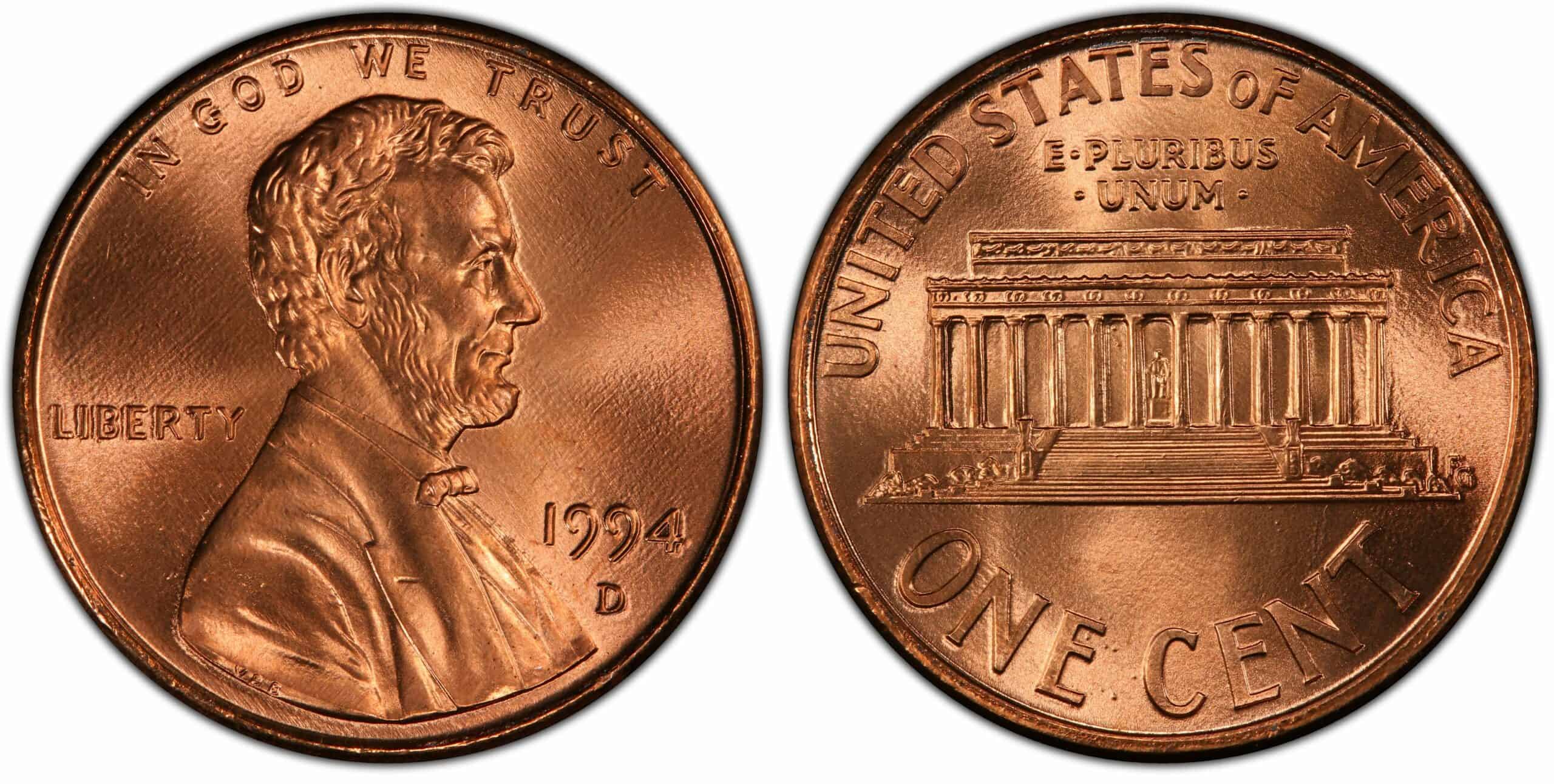 1994 – D Lincoln Penny