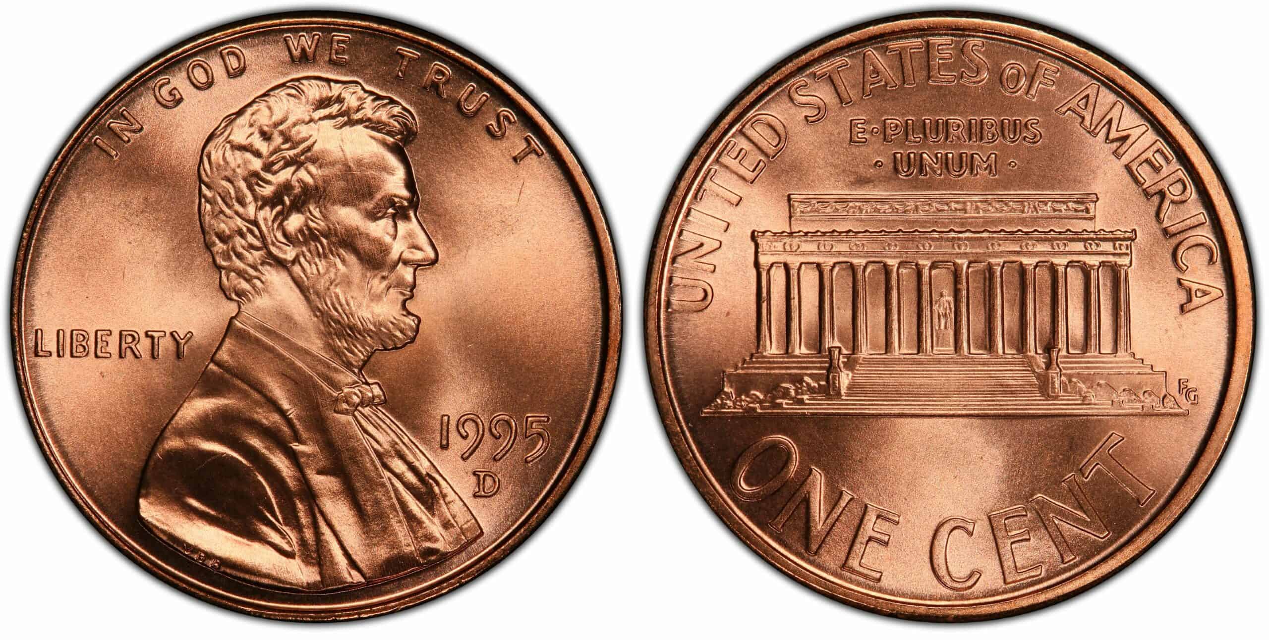 1995 D Penny Value