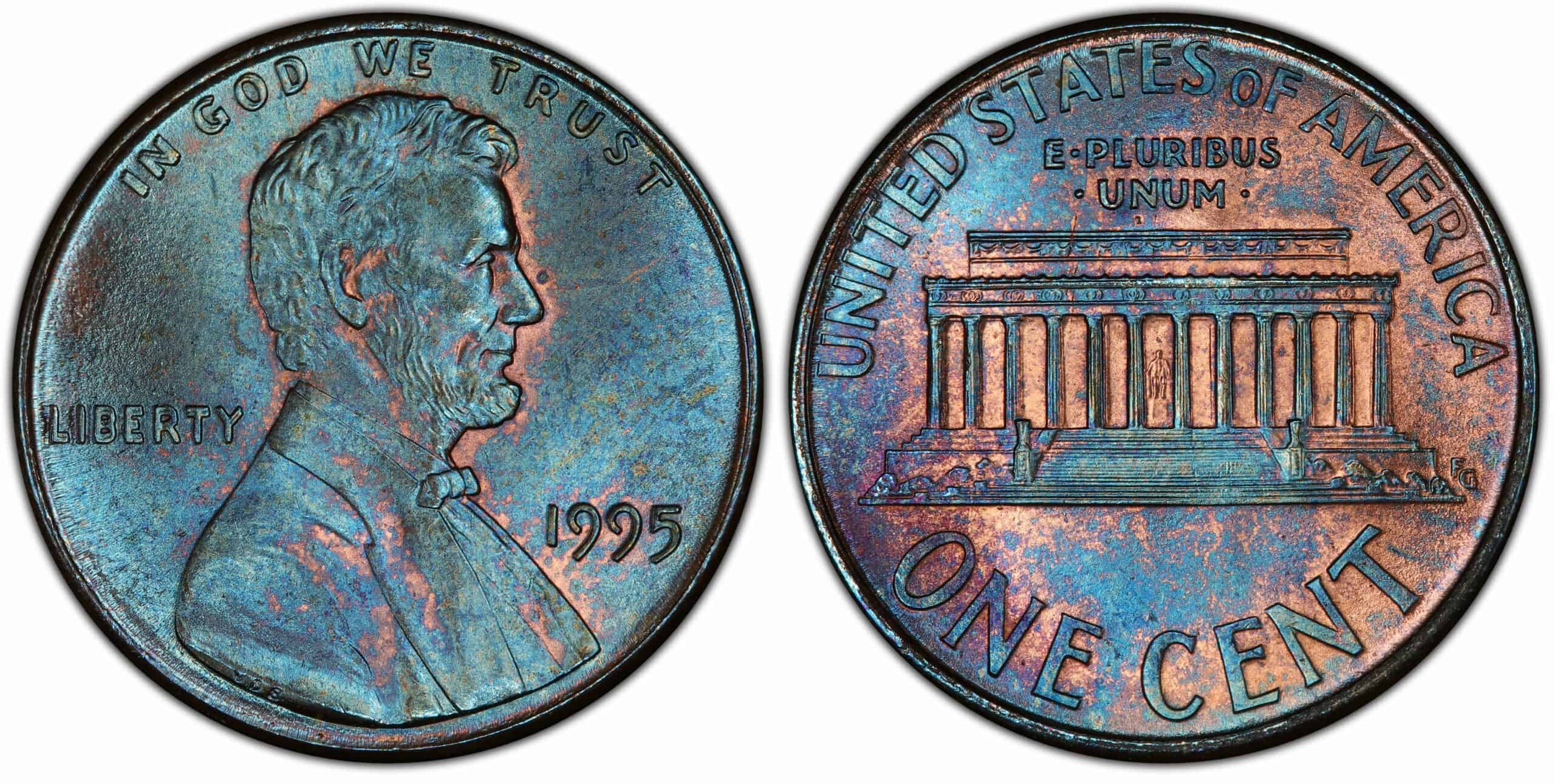 1995 No Mint Mark Penny Value