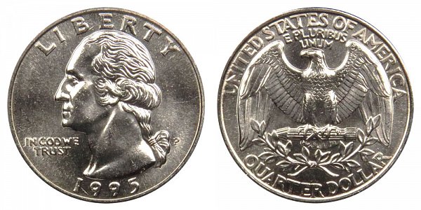1995 P Quarter Value