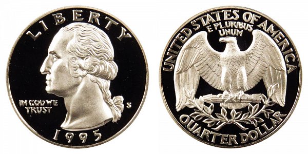 1995 S Silver Quarter Value