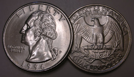 1996 Quarter Value