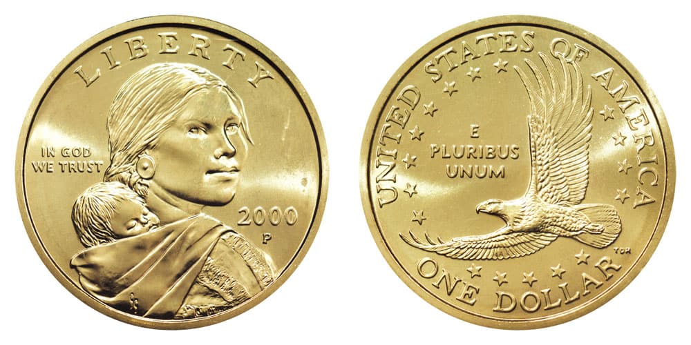 2000 P Cheerios Sacagawea Dollar Value