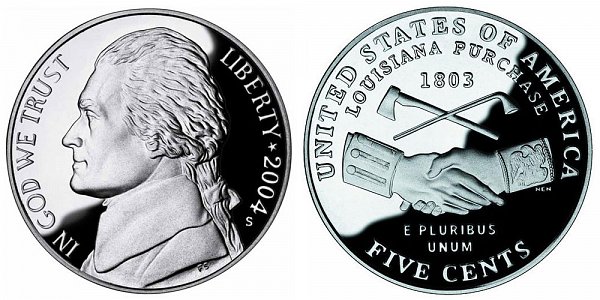 2004 D Peace Medal Nickel Value
