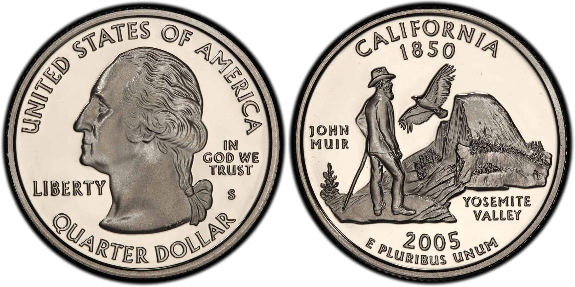 2005 S Quarter Proof California