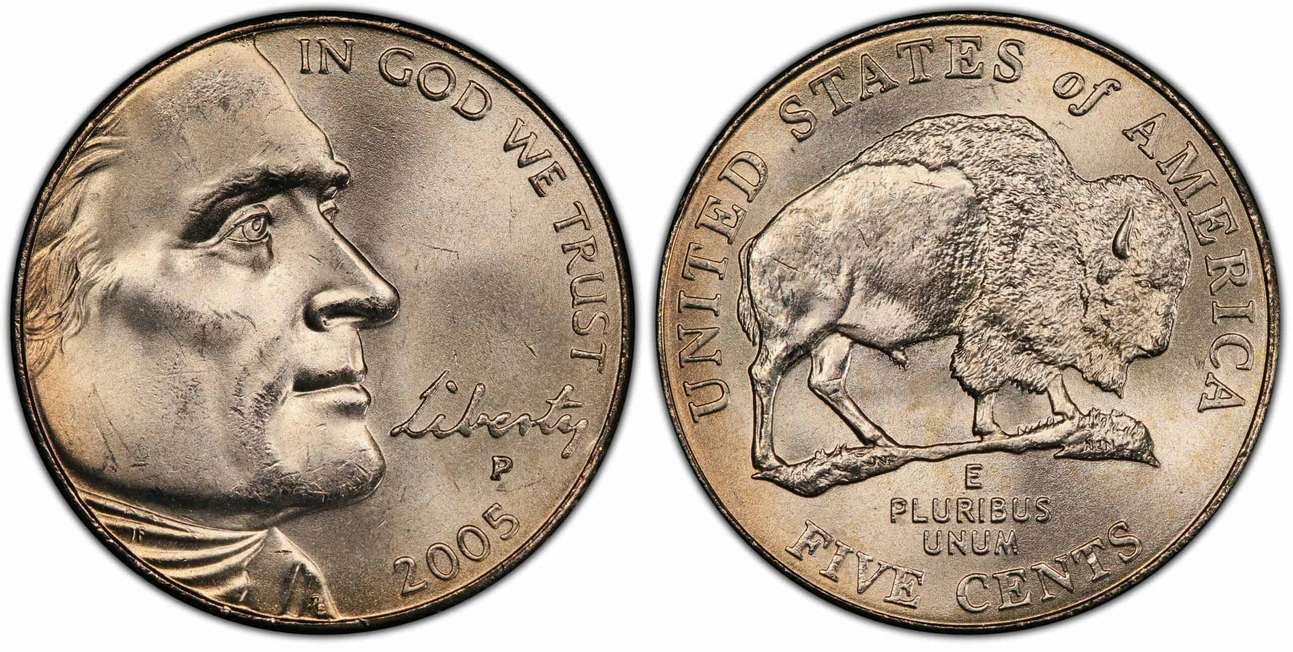2005 buffalo nickel value